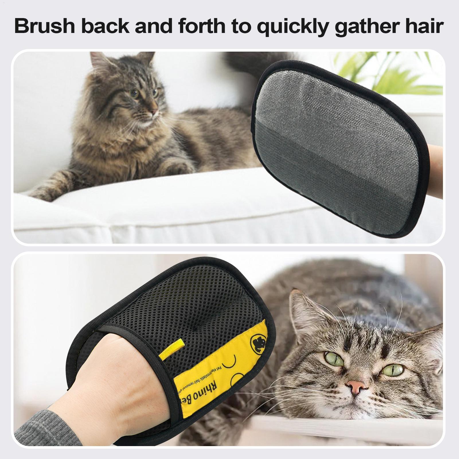 2 adet kedi bakım eldivenleri  - Pet Hair Remover Brush incelemesi ve fiyatı