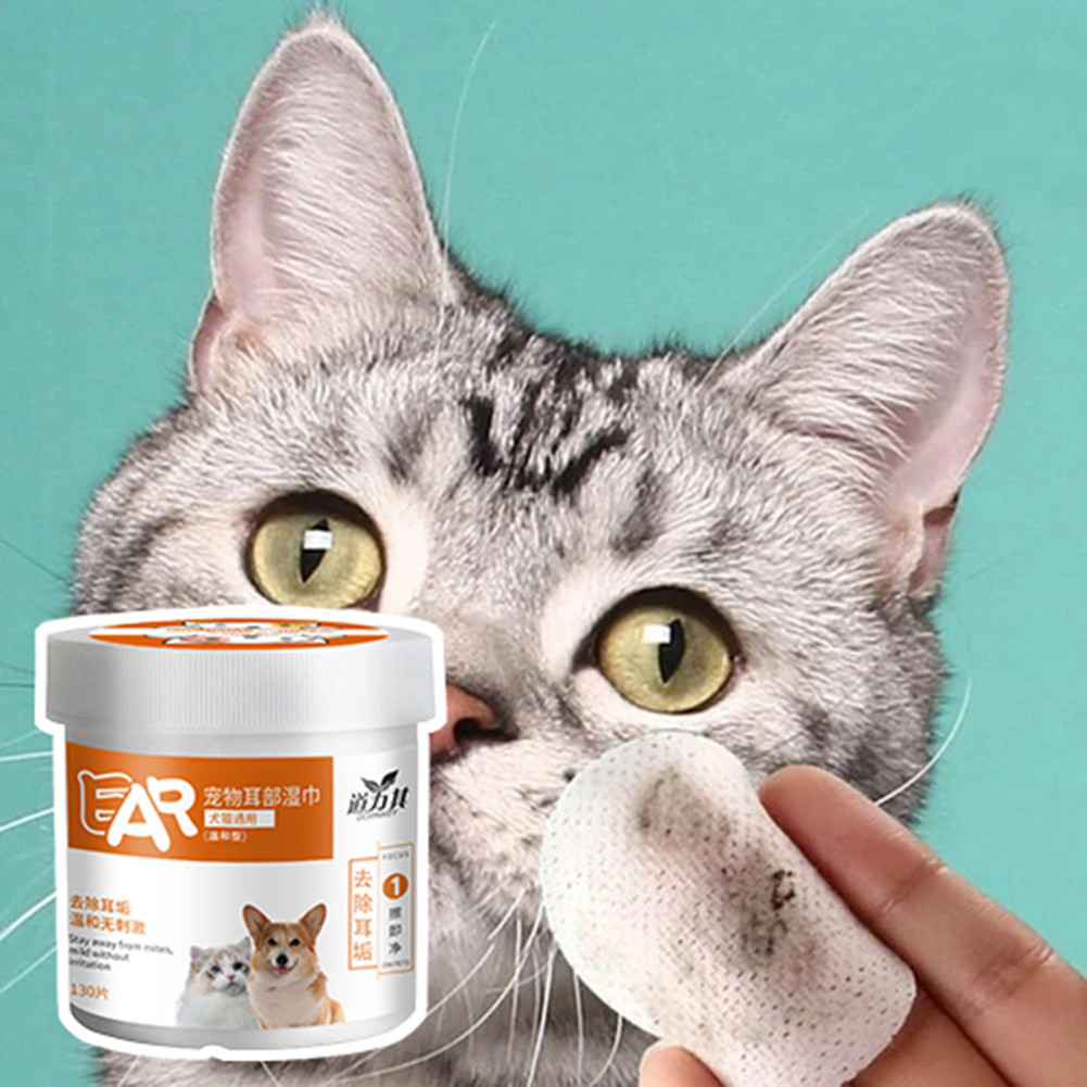 130pcs Köpekler için göz silme - Pet Ear Cleaner incelemesi ve fiyatı