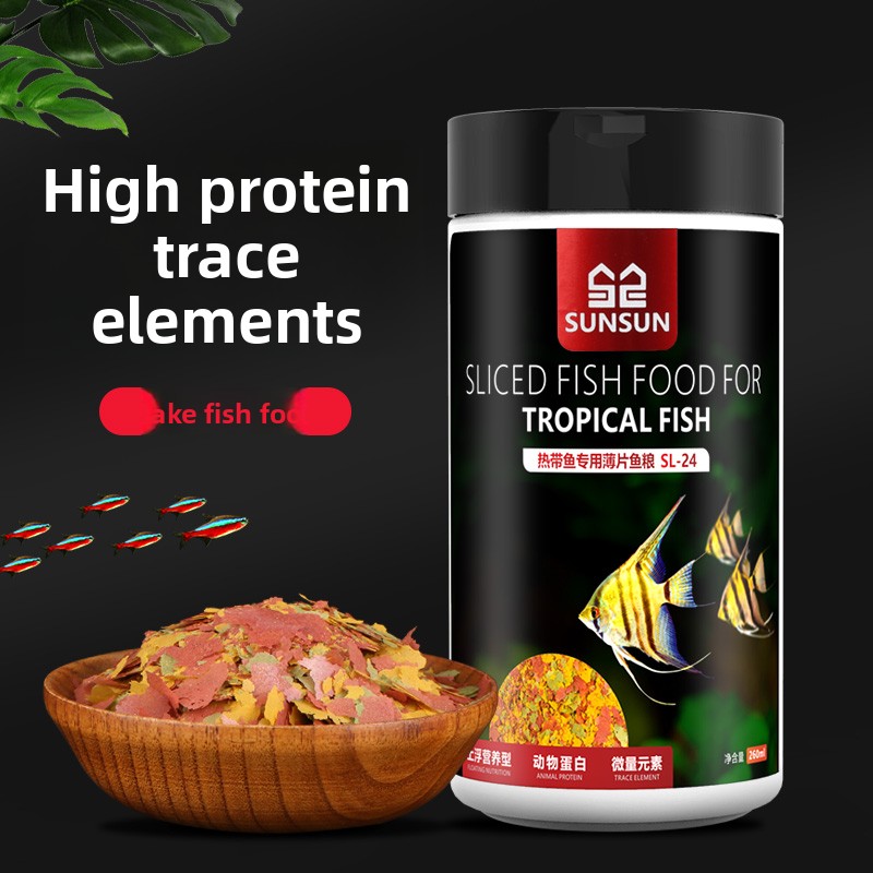 SUNSUN Premium Tropikal Balık  - Tetra Food Tropical Flakes incelemesi ve fiyatı