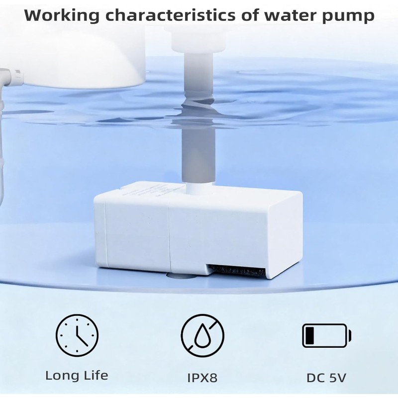 B84B-Pet Su Çeşmesi Yedek Pomp - Pet Water Fountain incelemesi ve fiyatı
