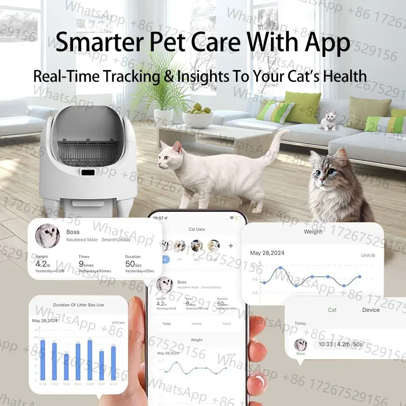 Akıllı Kedi Tuvaleti WiFi APP  - Pet Supplies Application incelemesi ve fiyatı